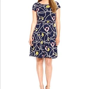 Ralph Lauren Nautical Skater Dress with Rope Belt